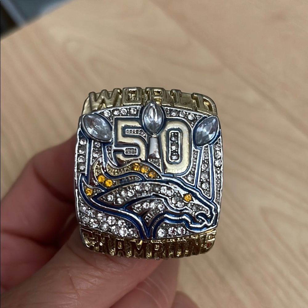 Gold and Silver Championship Ring